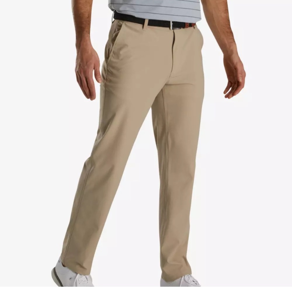 NWT FootJoy Performance Knit Pants in Khaki W32/L32